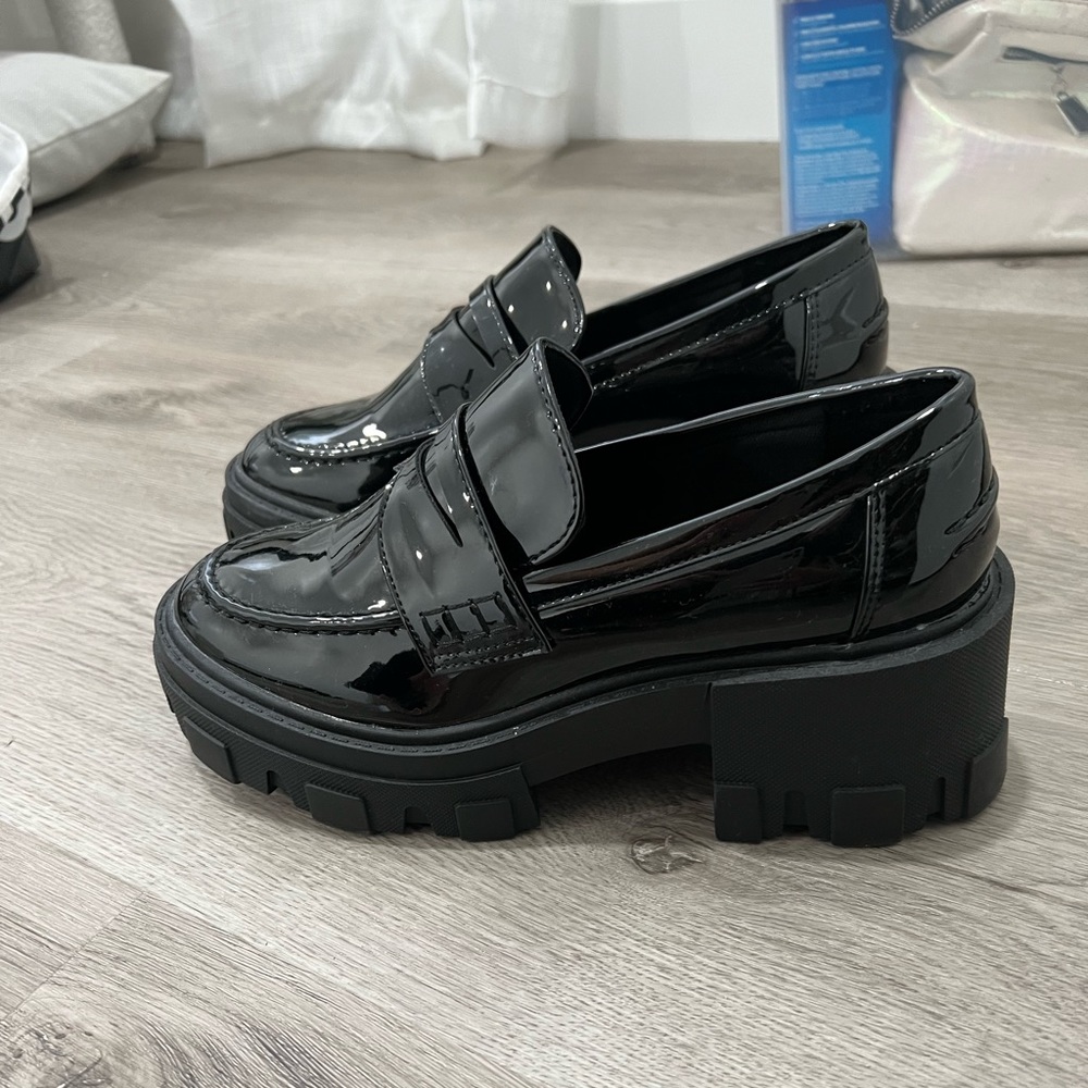 asos chunky loafers
